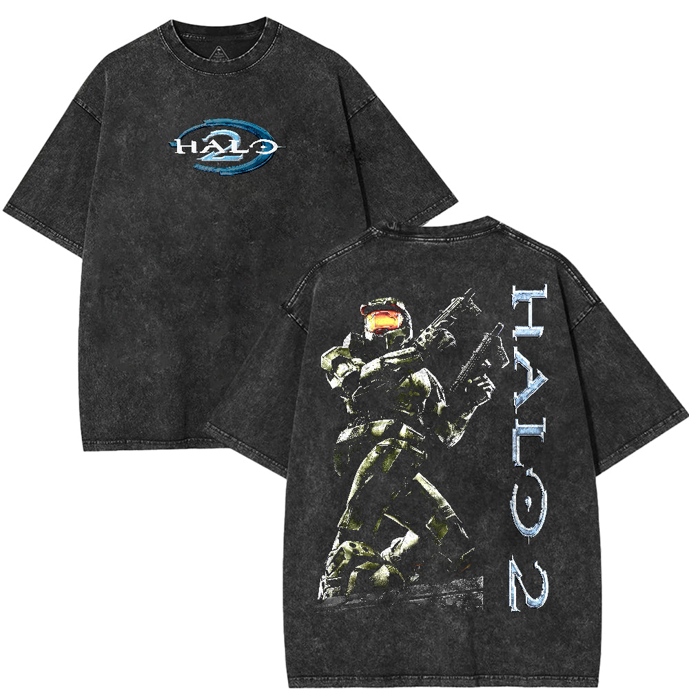 HALO 2 Vintage Heavyweight Washed Tshirt [TPR]