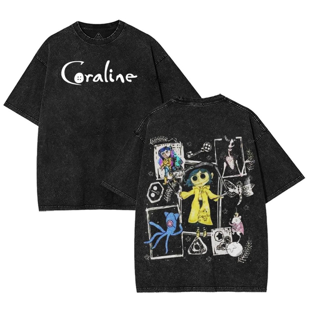 Coraline Movie Horror Halloween Shirts VRS 02