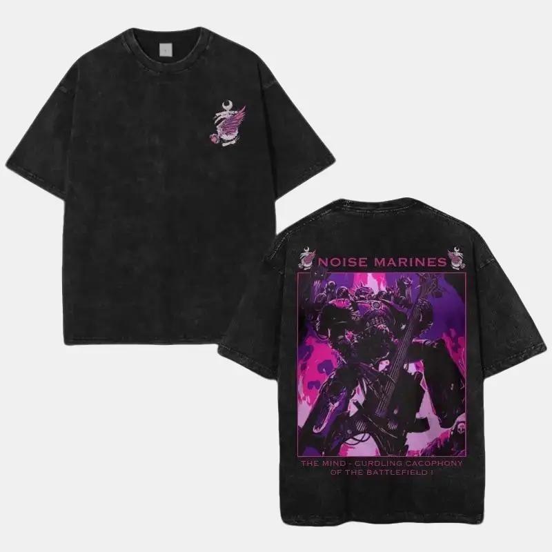 The Noise Marines T-Shirt, Chaos Marine tee, Grimdark Wargame Design, Fulgrim Legion