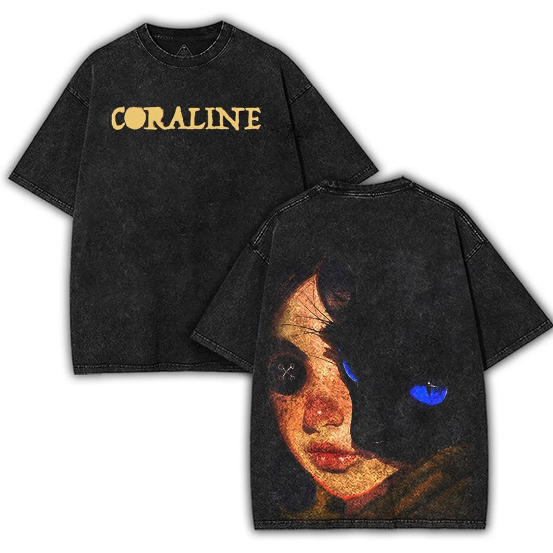 Coraline Horror Halloween Shirts VRS 04