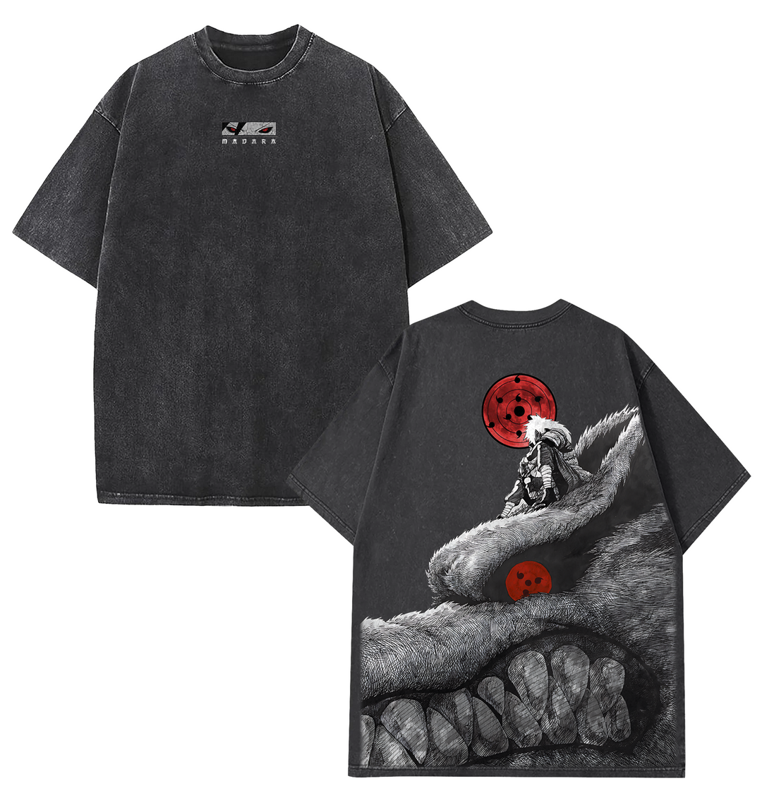 Retro Heavy Limited Uchiha Madara x Naruto Vintage MDR1