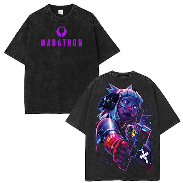 Marathon FPS Game Graphic T-shirt