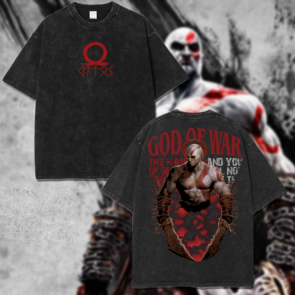 God Of War Vintage Washed T-Shirt