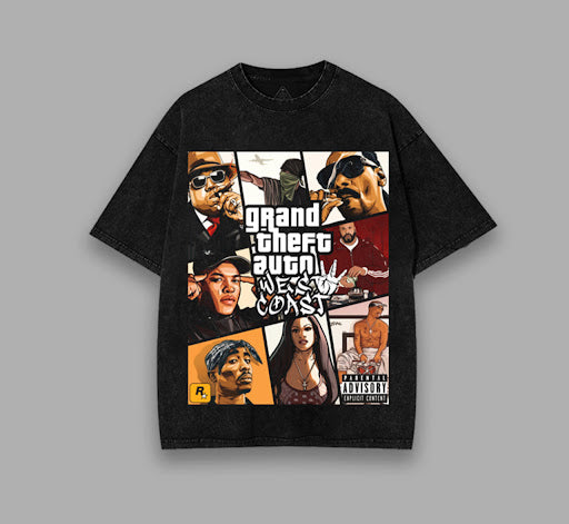 GTA 5 Grand Theft Auto V Graphic Tee, Vintage