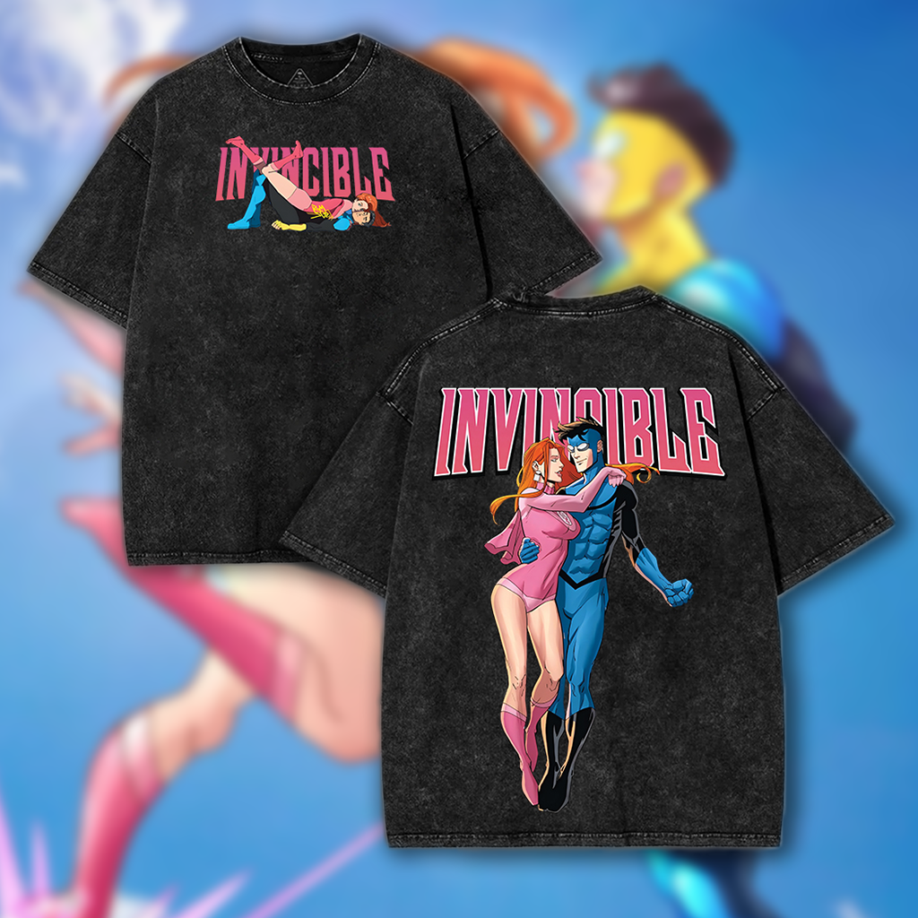 Atom Eve x Mark - Invincible War Washed T-Shirt