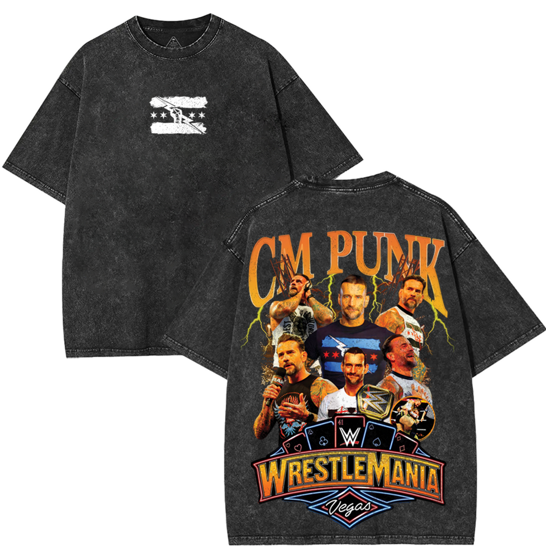 Retro Limited CM Punkk T Shirt, Best In The World Graphic Tee