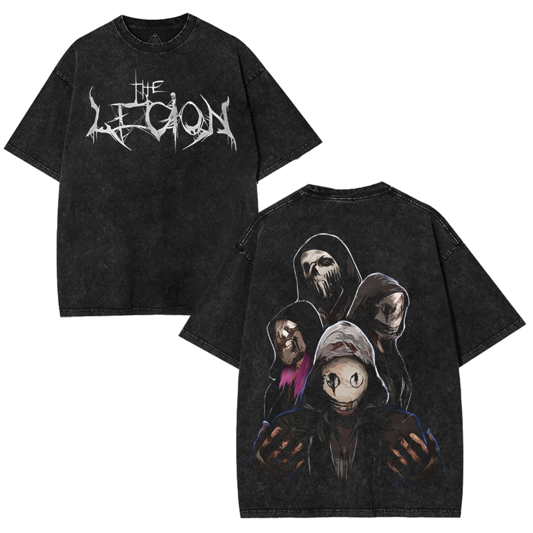 The Legion Dead by Daylight Horror Washed Tee [TPR]