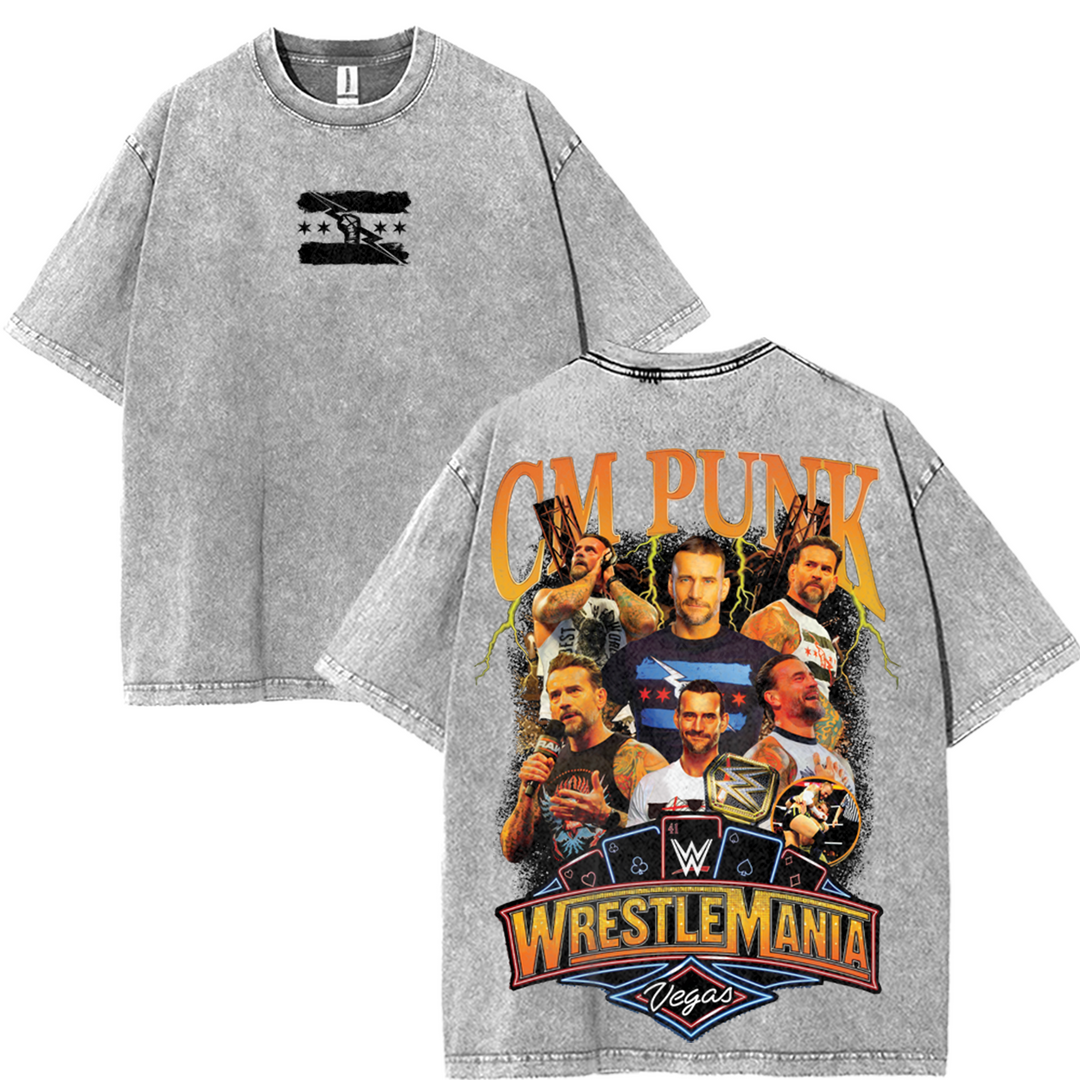 Retro Limited CM Punkk T Shirt, Best In The World Graphic Tee