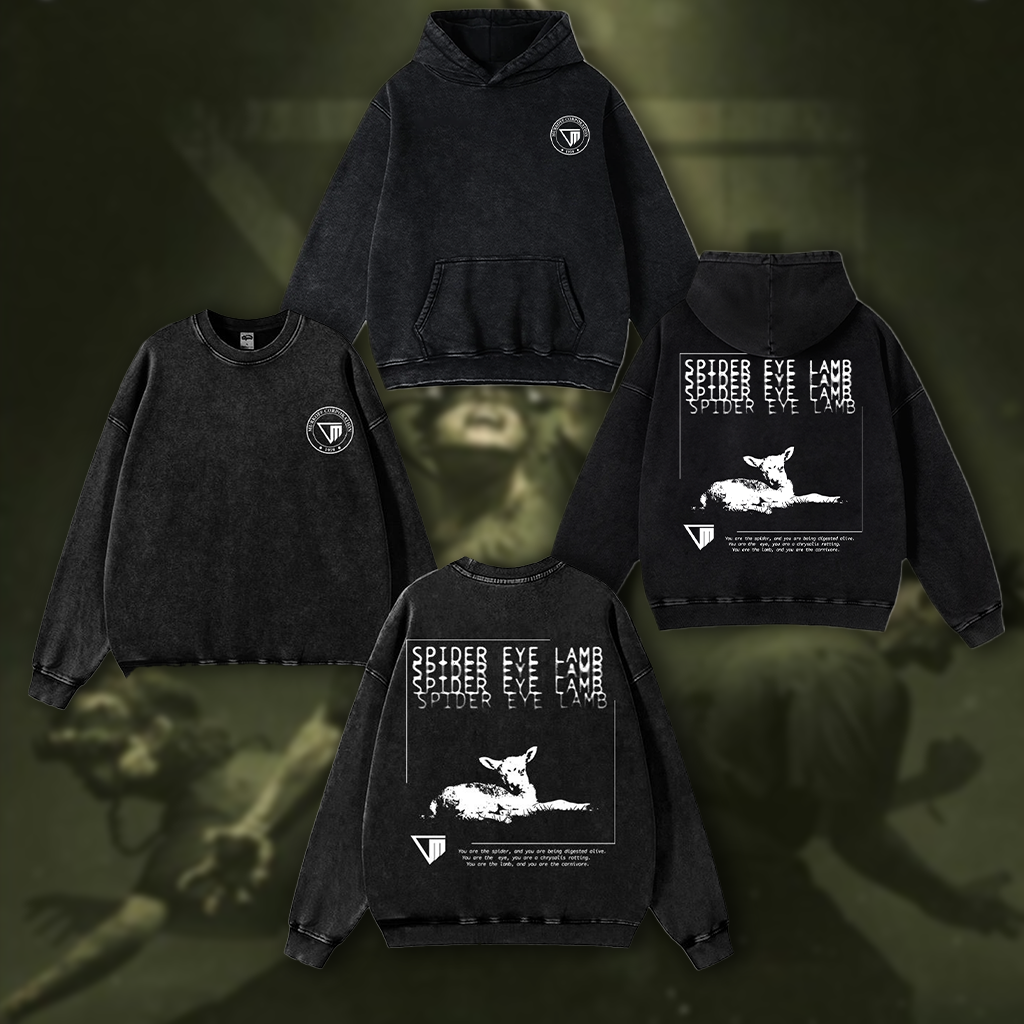 Outlast Trials Spider Eye Lamb Washed T-shirt, Hoodies, Sweaters