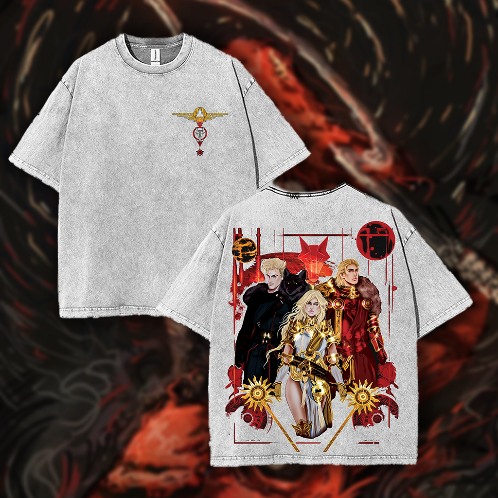 Red Rising Pierce Brown's  Vintage Oversized T-Shirt