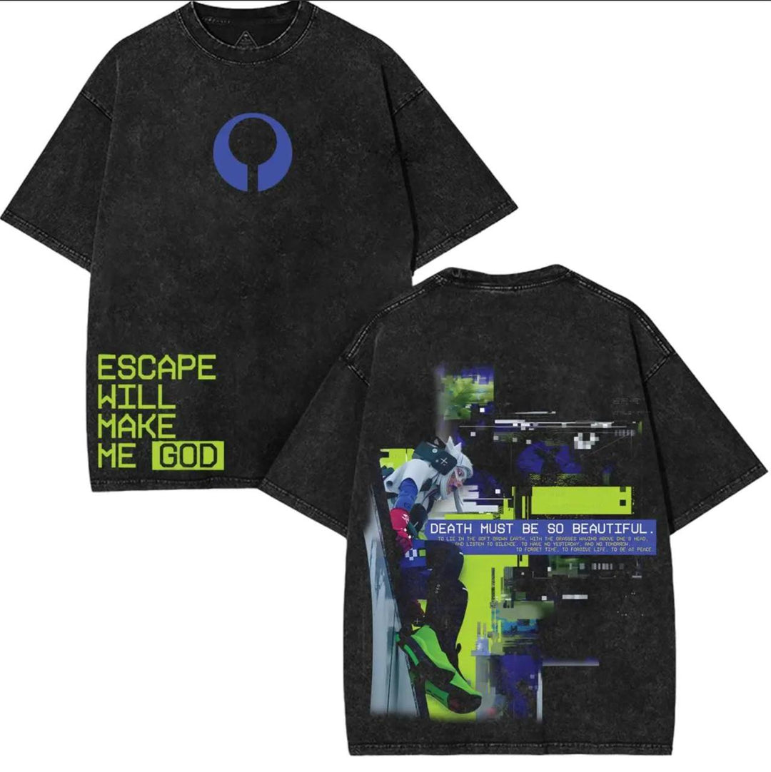 Marathon Gameplay Washed Lightweight Cotton TSHIRT