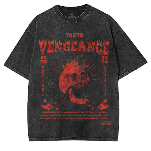 OSRS Veng Men's Washed Tee [TPR]