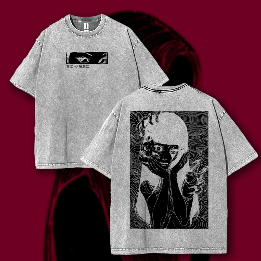 Junji Ito Tomie HORROR GOTHIC VINTAGE ANIME T- SHIRT