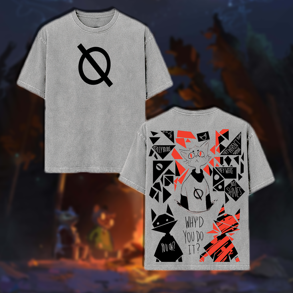 Night in The Woods Mae Borowski Washed T-Shirt