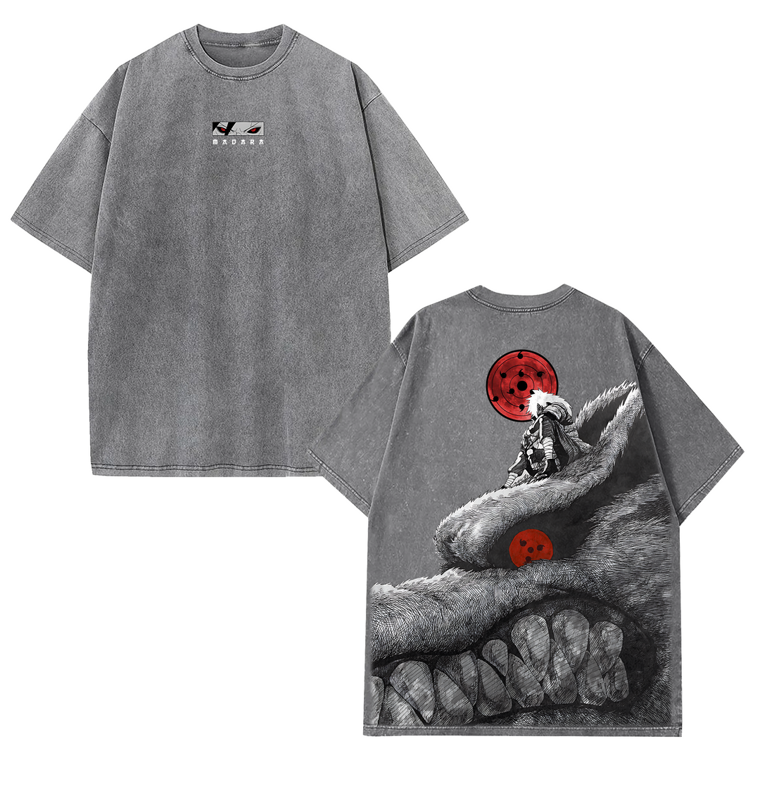Retro Heavy Limited Uchiha Madara x Naruto Vintage MDR1